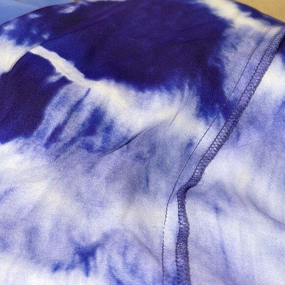 Nicole Miller Tie Dye High Neck Midi Dress - Picture 6 of 6